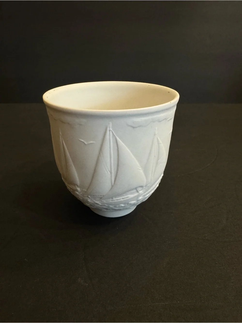 1997 Lladro Sailing The Seas Collector Society Figurine Cup Regata Made in Spain